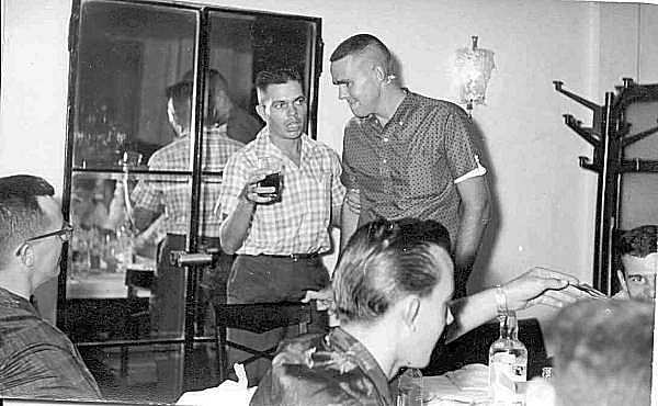 Standing: CPT Jack McKnight and...